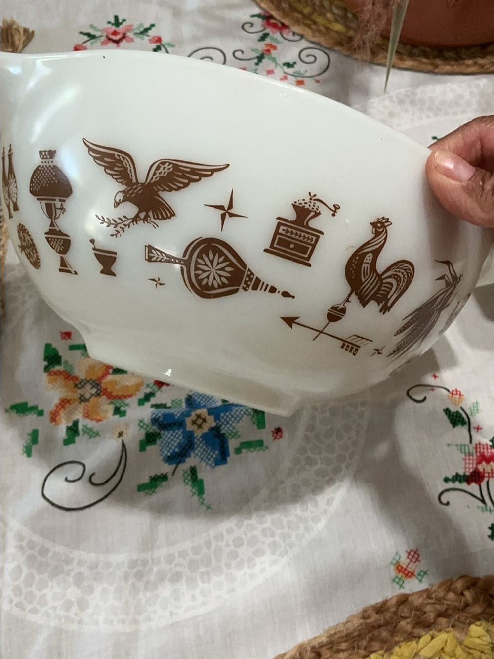 Vintage Pyrex 4 piece bowl set